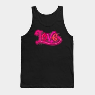 Love lettering Tank Top